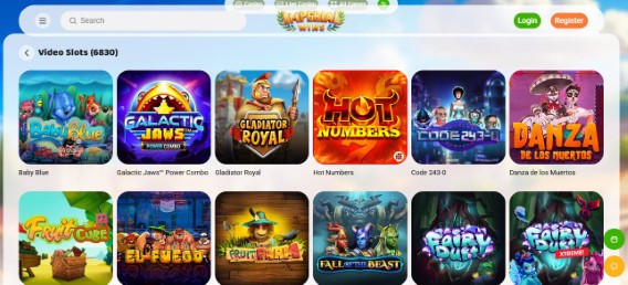 Explore video slots collection with exciting gameplay options